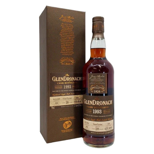 Glendronach 28 Year Old Single Malt Whisky 1993 700 ML