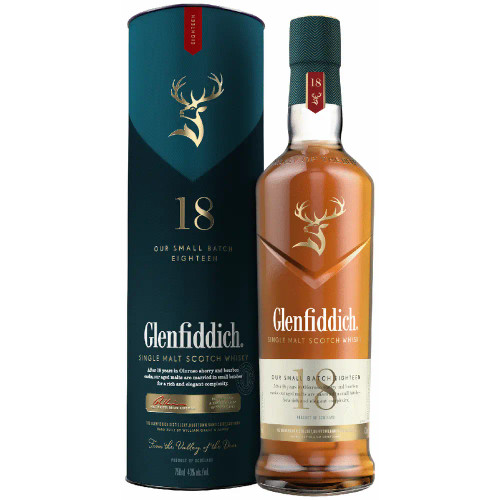Glenfiddich 18年 700ml 43% Glenfiddich 18 Year Old 750 ML - Glendale Liquor Store