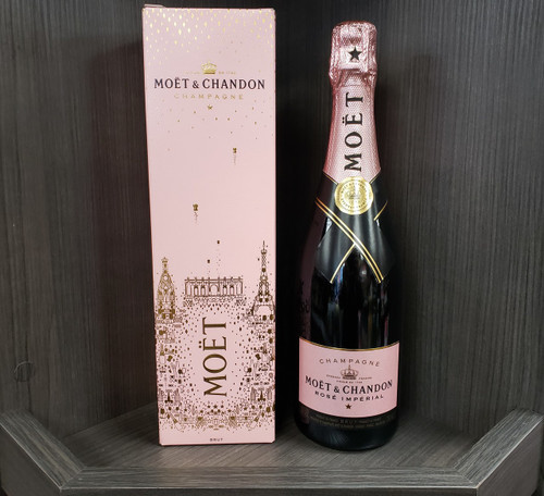 Moet & Chandon Rose Imperial with Metal Gift Box 750 ML - Glendale