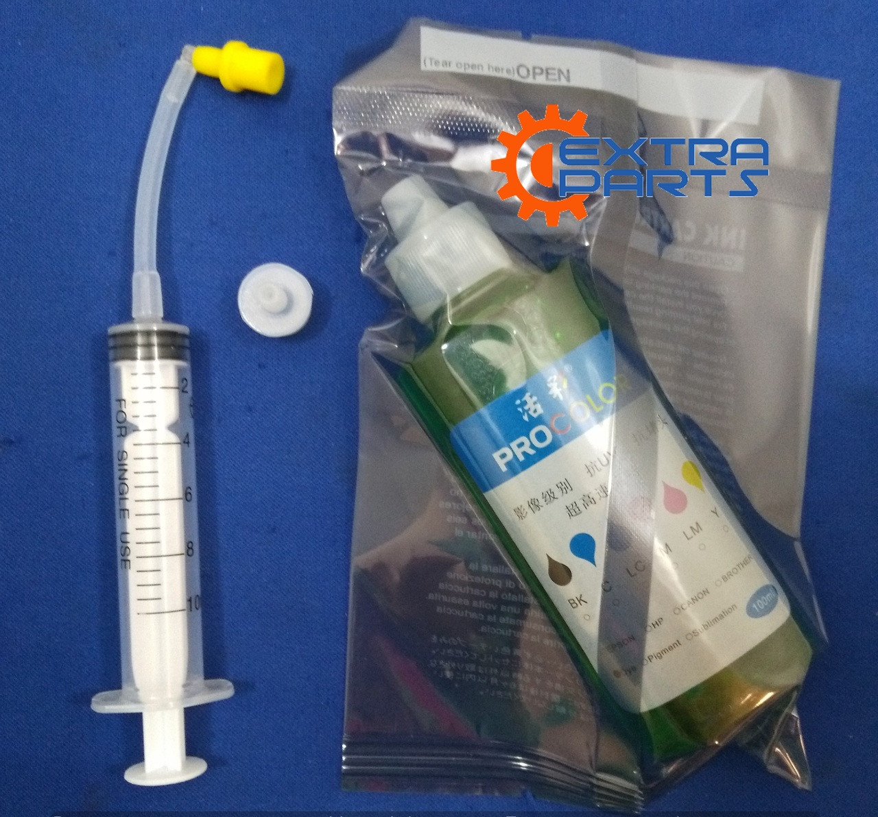 Inkjet PrintHead Fluid Nozzle Washer Cleaning Kit for Epson Brother Canon HP Lexmark Extra