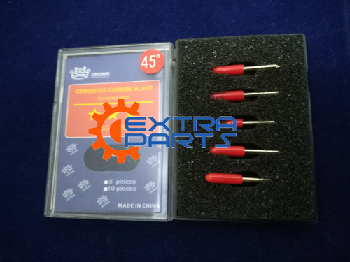 45 Cemented Carbide Blade for Roland Cutter (5pcs)