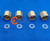 4x Copper thread O-ring for Epson 7600 9600 7800 7880 9800 9880 4800 4880 Small Damper