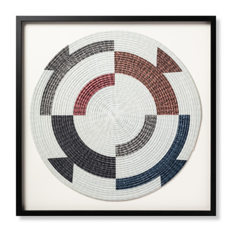 Loloi Cirque Ivory Multi 3-4 X 3-4 Wall Art