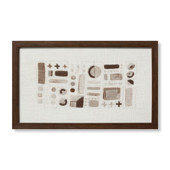 Loloi Taliesen Ivory  Grey 1-2 X 2-2 Wall Art