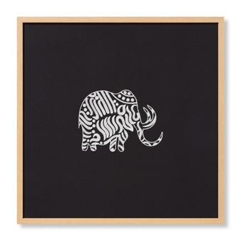 Loloi Giwa Black  Ivory 2-4 X 2-4 Wall Art