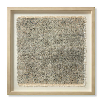 Loloi Fredericksburg Ivory  Black 2-2 x 2-2 Wall Art