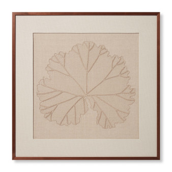 Loloi Water Lily Natural  Beige 1-8 X 1-8 Wall Art