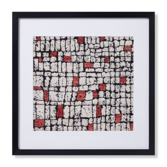 Loloi Looking Glass Multi  Ivory 2 X 2 Wall Art