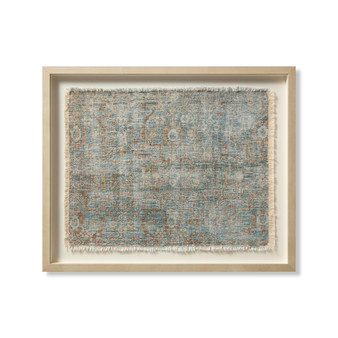 Loloi Galtlingburg Blue  Rust 2-2 x 2-8 Wall Art