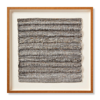 Loloi Traipse Black  Ivory 2-4 X 2-4 Wall Art
