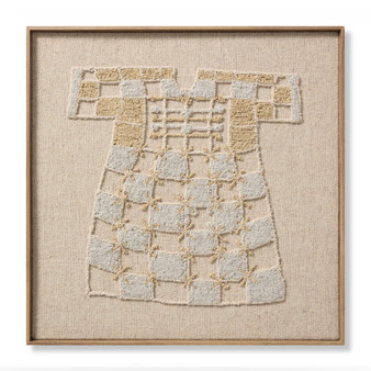 Loloi Kaftan Beige  Grey 2-9 X 2-9 Wall Art