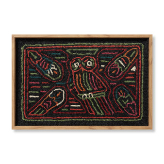 Loloi Buho Multi  Black 2-2 X 1-6 Wall Art