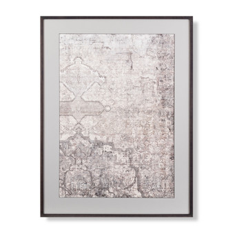 Loloi Epilogue Light Silver 3 X 4 Wall Art
