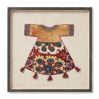 Loloi Alborz Yellow  Multi 1-11 X 1-11 Wall Art