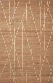 Loloi II Bodhi Natural  Ivory 18 x 18 Sample Rug