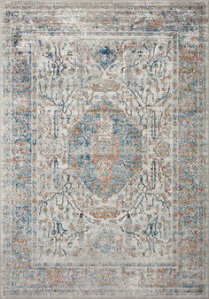Loloi II Bianca Stone  Multi 18 x 18 Sample Rug