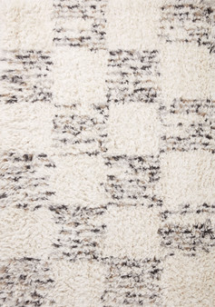 Angela Rose x Loloi Amira Ivory  Granite 18 x 18 Sample Rug