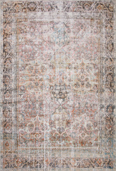 Loloi II Adrian Sunset  Charcoal 18 x 18 Sample Rug