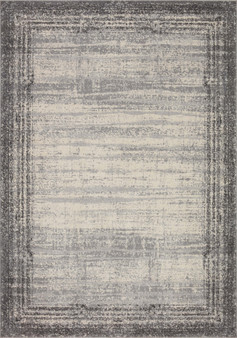 Loloi II Austen Pebble  Charcoal 18 x 18 Sample Rug (1)