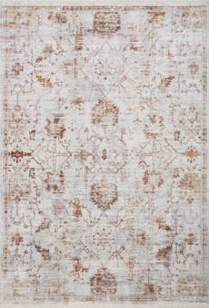 Loloi Bonney Silver  Sunset 18 x 18 Sample Rug