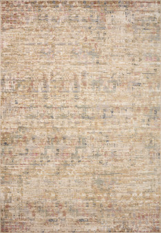 Loloi Arden Sand  Multi 18 x 18 Sample Rug