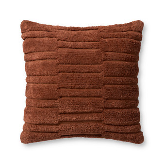 Angela Rose x Loloi Arabella Rust 22 x 22 Cover wDown Pillow