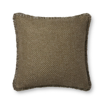Loloi II PLL0121 Olive 22 x 22 Cover wDown Pillow