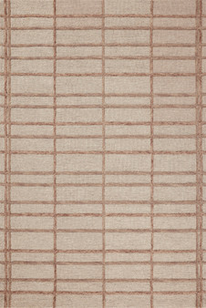 Chris Loves Julia x Loloi Bradley Rose  Blush 18 x 18 Sample Rug
