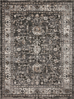 Loloi II Estelle Charcoal  Grey 18 x 18 Sample Rug