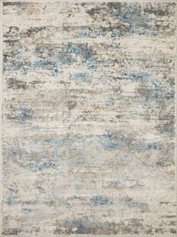 Loloi II Estelle Ivory  Ocean 18 x 18 Sample Rug