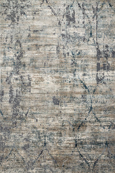 Loloi Cascade Taupe  Blue 18 x 18 Sample Rug