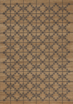 Chris Loves Julia x Loloi Judy Natural  Graphite 18 x 18 Sample Rug