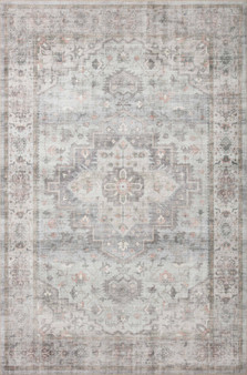 Loloi II Heidi Dove  Blush 18 x 18 Sample Rug