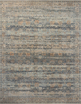 Loloi Heritage Sky  Sunset 18 x 18 Sample Rug