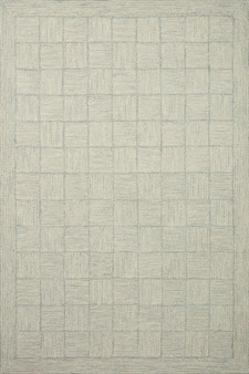 Chris Loves Julia x LoloiFrancis Silver  Sky 18 x 18 Sample Rug