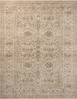 Loloi Heritage Ivory  Natural 18 x 18 Sample Rug