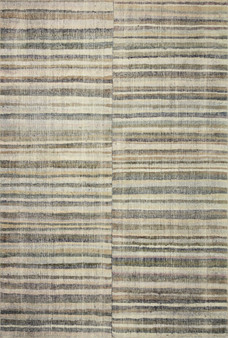 Chris Loves Julia x LoloiHumphrey Natural  Moss 18 x 18 Sample Rug
