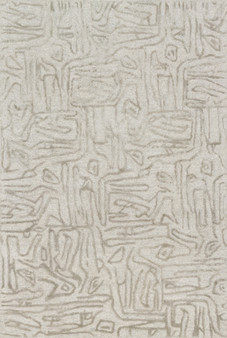 Loloi Juneau Silver 18 x 18 Sample Rug