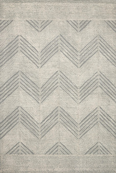 Loloi Kopa Grey  Ivory 18 x 18 Sample Rug