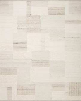 Loloi Manfred Ivory  Pebble 18 x 18Sample Rug
