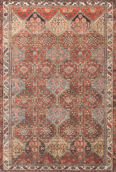 Loloi II Loren Spice  Multi 18 x 18 Sample Rug