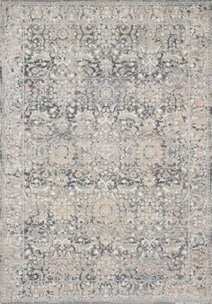 Loloi II Lucia Grey  Mist 18 x 18 Sample Rug