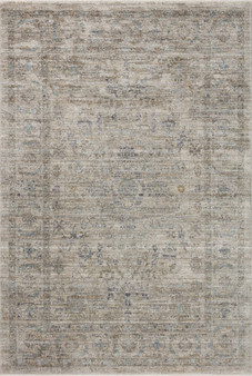 Jean Stoffer x Loloi Katherine Beige  Mist 18 x 18 Sample Rug