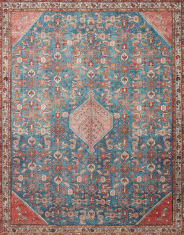 Loloi II Layla Marine  Clay 18 x 18 Sample Rug