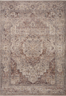 Loloi Lyra Berry  Stone 18 x 18 Sample Rug