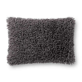 Loloi I P0867 Charcoal 22 x 22 Cover Only Pillow