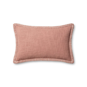 Loloi PLL0109 Pink 13 x 21 Cover Only Pillow