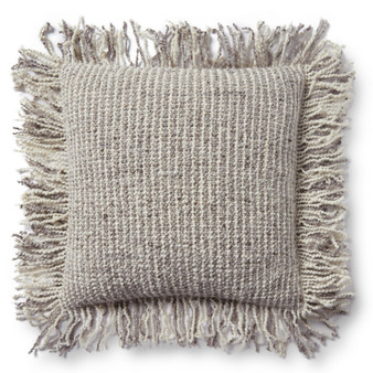 Loloi PLL0033 Ivory  Beige 22 x 22 Cover Only Pillow