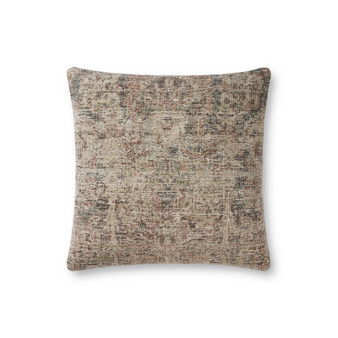 Loloi Beige  Multi 18 x 18 Cover Only Pillow (1)