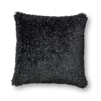 Loloi P0045 Black 22 x 22 Cover Only Pillow